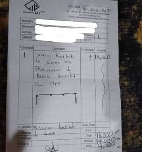 Nota del servicio que contrate porque ¡Me lo recomendó su cuñada!