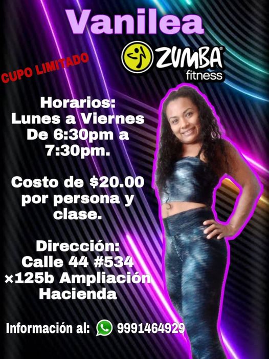 Ileana Vanessa Gutierrez González Aka Vanilea clases de zumba