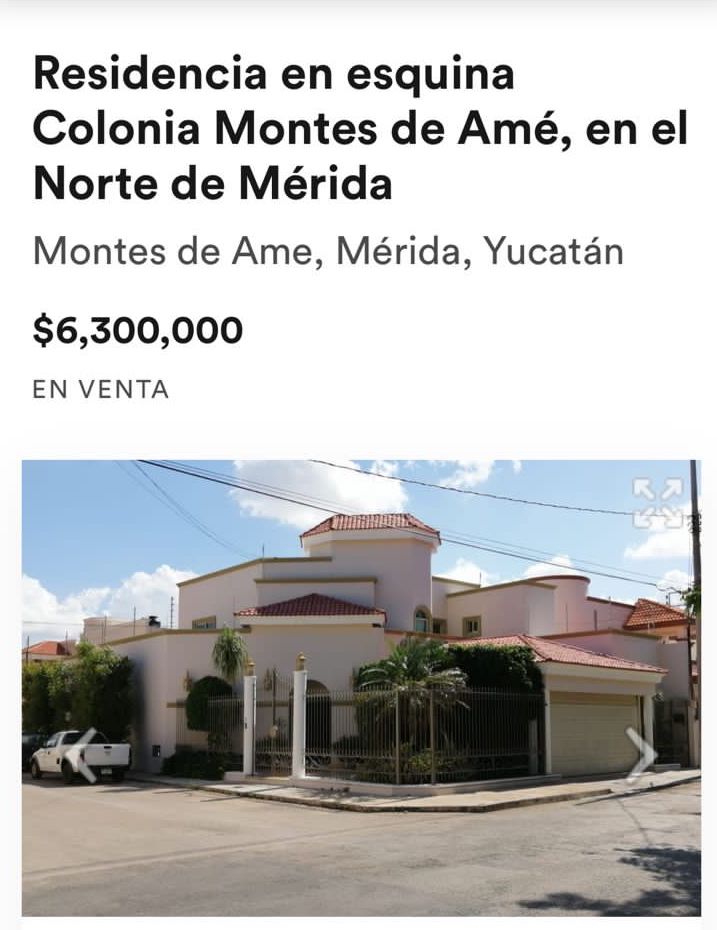Casa de Bere Rivera puesta en venta en más de 6 millones.