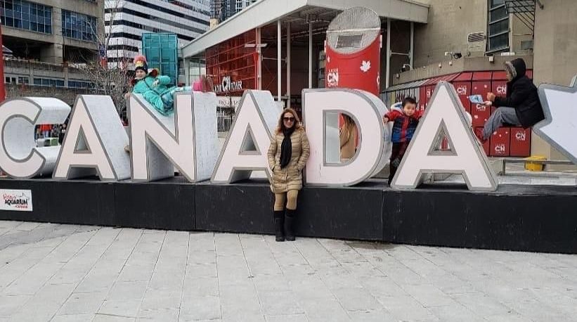 Viaje de Bere Rivera a Canada